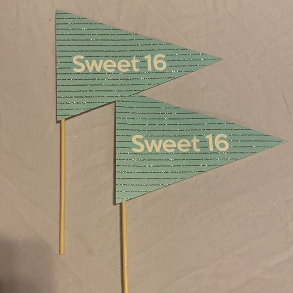 Perfect Occasions Sweet 16 Themed Photo Booth Decor Props Set of 46 Props EUC - Picture 6 of 14